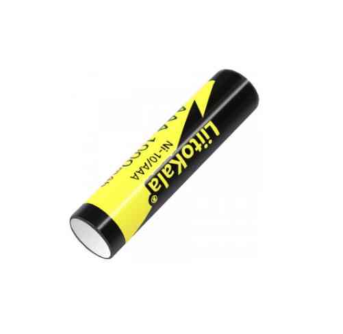 Аккумулятор LiitoKala Ni-10/AAA 1.2V 1000mAh (Черный с желтым) Киев