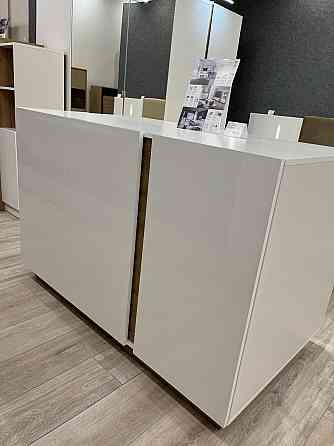 Комод Perfect Home Арко / Arco 3-дверний 3D/138 Білий глянець/дуб грандсон (PFH-091033) Дніпро