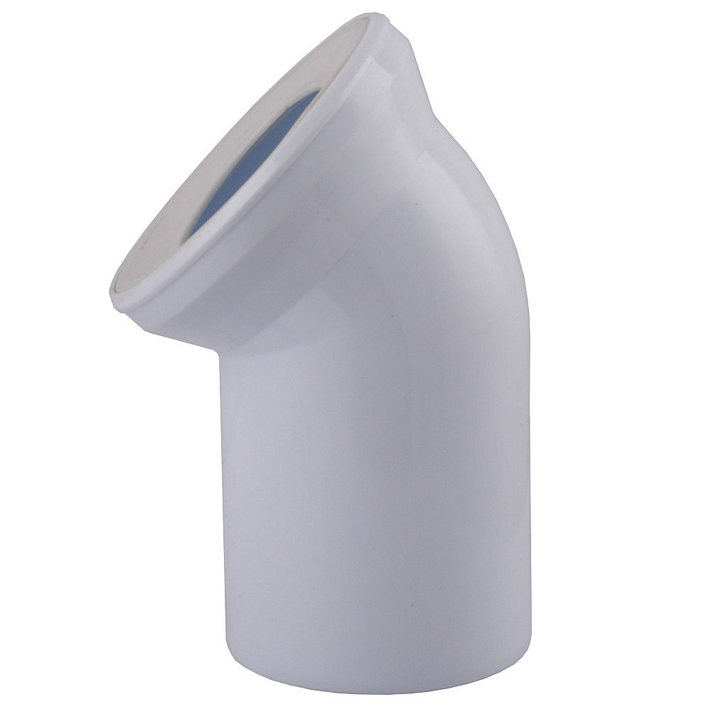 Коліно OPTIMUM для унітазу 45 ° D110 пластик OPTI 31410/227 Тернопіль - фото 2