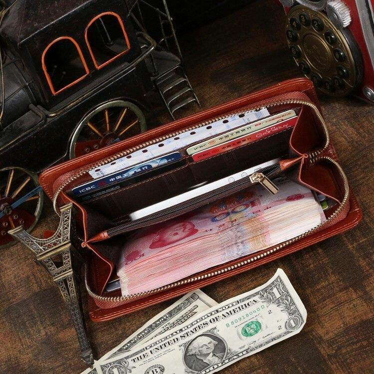 Мужской клатч Vintage 14197 кожаный Коричневый Киев - изображение 1