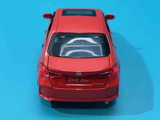 Машинка металева Авто Експерт Toyota Corolla 1:32 метал світло/звук Червона (GT-6258) Чернігів