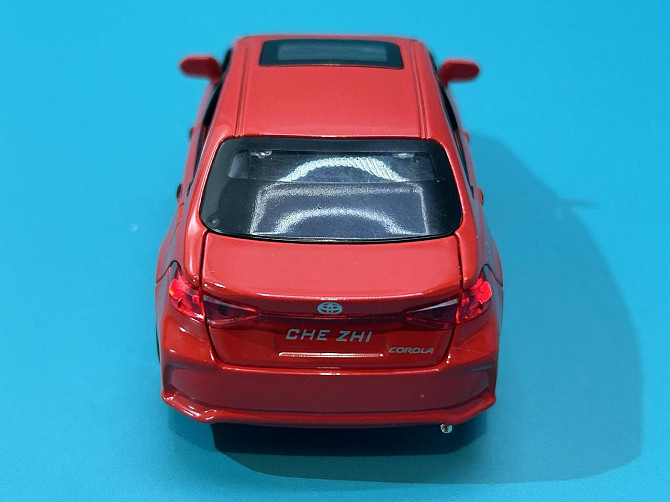 Машинка металева Авто Експерт Toyota Corolla 1:32 метал світло/звук Червона (GT-6258) Чернігів - фото 5