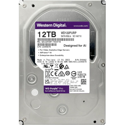 Жорсткий диск 3.5" 12TB WD (WD122PURP) Вінниця - фото 3