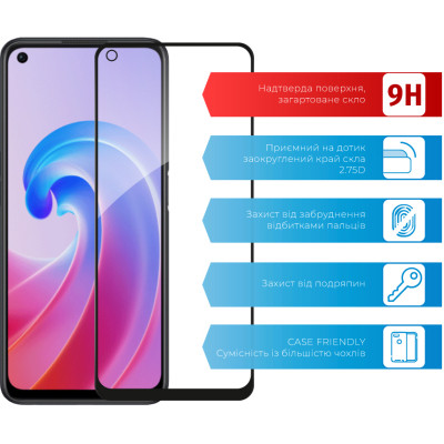 Скло захисне ACCLAB Full Glue Oppo A96 (1283126522147) Вінниця - фото 2