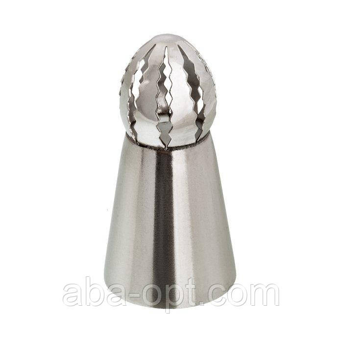 Насадка кондитерська нержавіюча "Сфера" H 6 см (шт) Одеса - фото 1