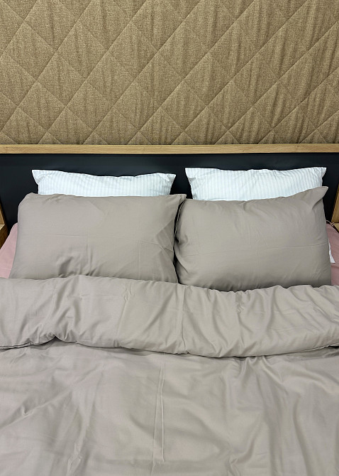 Комплект постельного белья, Decorator Rose Smoke - Pumice Stone Полуторный 145х215 Тауп с пудровым (88-071) Киев - изображение 6