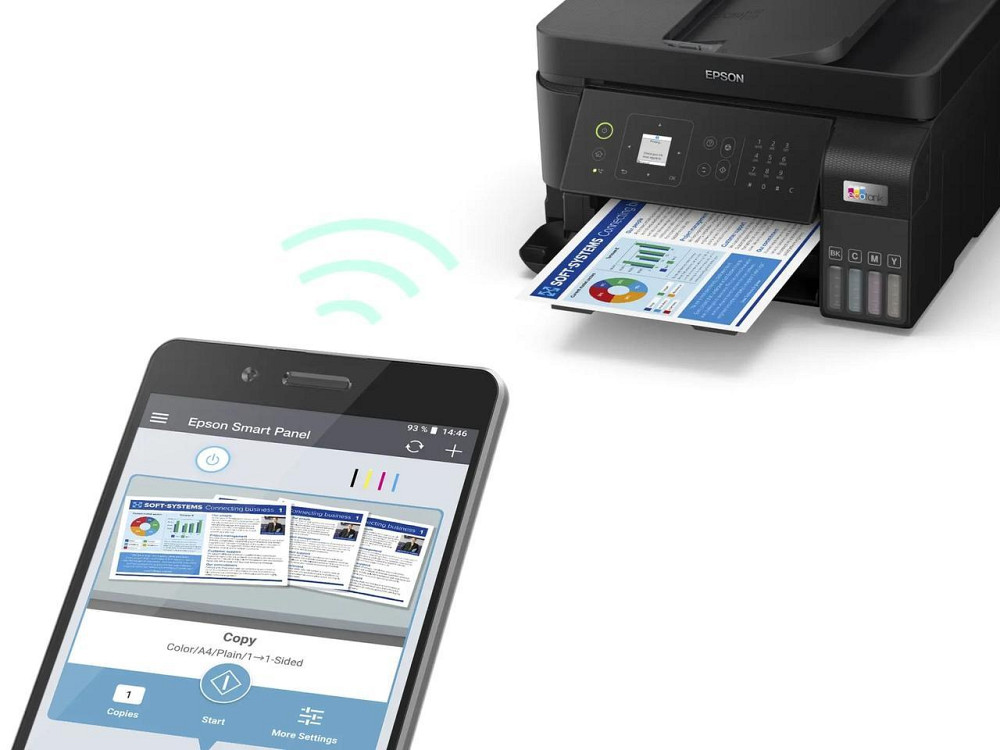 БФП А4 Epson EcoTank L5590 Wi-Fi (C11CK57404) ( 16789 ) Харків - фото 6