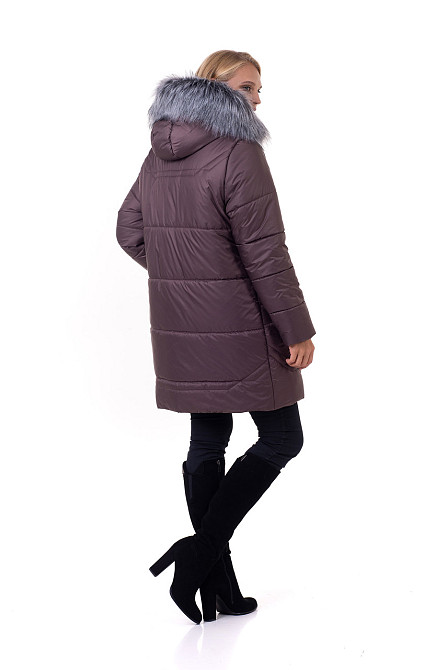 Женский зимний пуховик от украинского производителя. 48-66р Киев - изображение 3