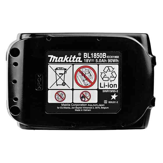 Акумулятор Li-ion Makita 18 В LXT BL1850B (632f15-1) Коломия