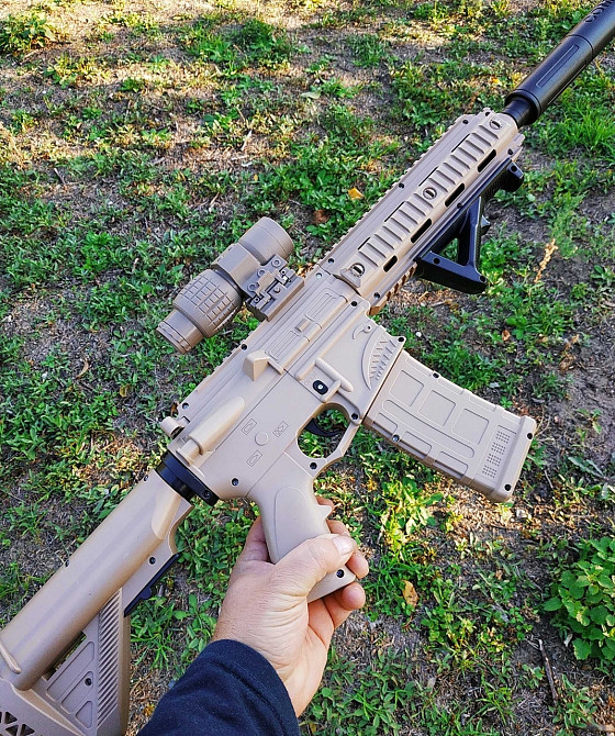 Іграшковий автомат М416 на орбізах орбіган гель бластер. Харків - фото 6