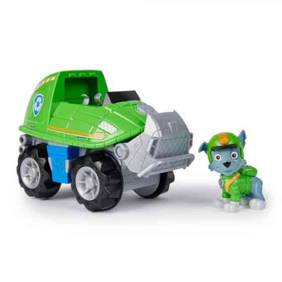 Ігровий набір Paw Patrol Джунглі автомобіль-трансформер з Роккі Зелений (SM17776/0648) Чернігів
