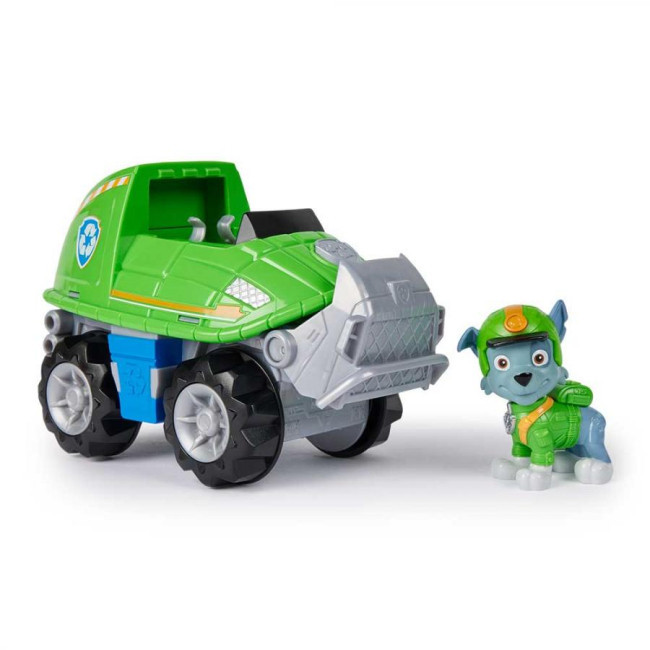 Ігровий набір Paw Patrol Джунглі автомобіль-трансформер з Роккі Зелений (SM17776/0648) Чернігів - фото 1