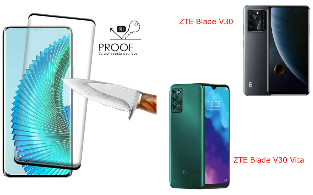 Захисне скло HyperGlass Pro для ZTE Blade V30, Blade V30 Vita – максимальна чутливість та захист Київ - фото 1