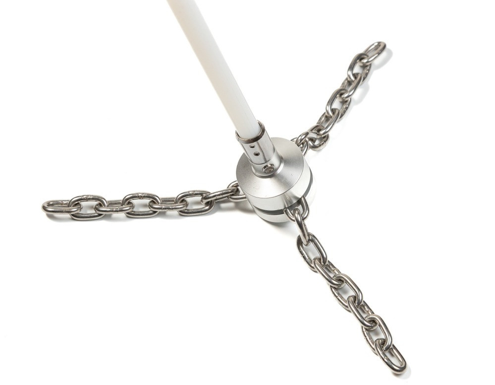 Алюминиевая щетка с цепочками Ecodym Турбо-Щітка 280 мм Киев - изображение 9