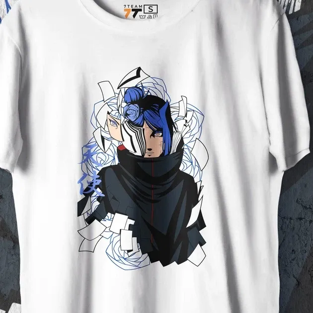 Футболка для підлітка хлопчика з принтом Наруто Конан Розмір 160 Anime10312 Дніпро - фото 4