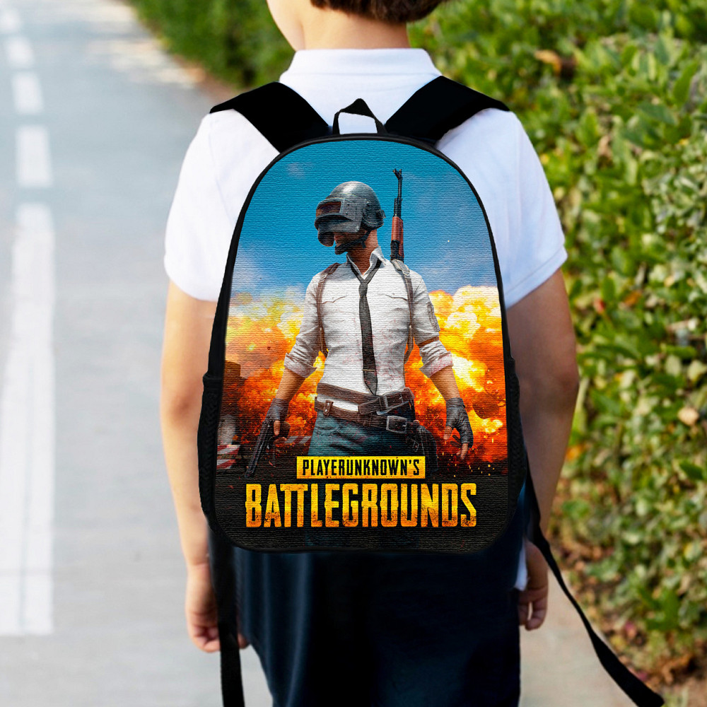 Рюкзак дитячий Пабг "PUBG BATTLEGROUNDS" 34х27см, міський ранець для хлопчика з принтом (00425) Київ - фото 1