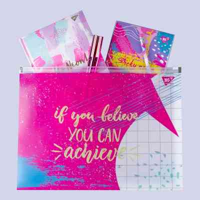 Папка - конверт Yes на молнии А4 Hotch Potch (491758) Винница