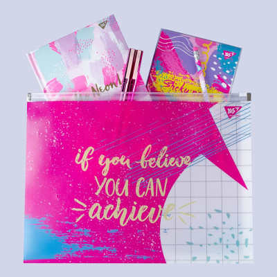 Папка - конверт Yes на молнии А4 Hotch Potch (491758) Винница - изображение 2