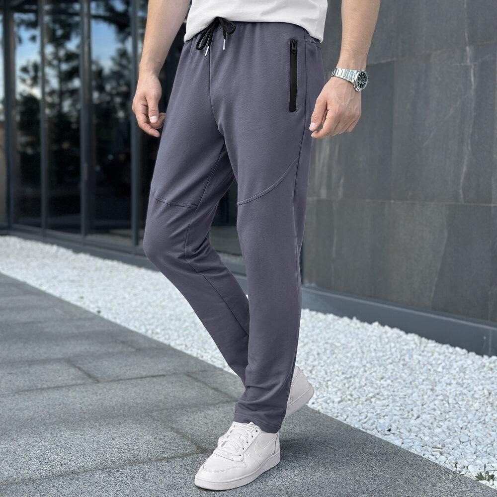 Чоловічі спортивні штани темно-сірі Pobedov Everyday Київ - фото 5