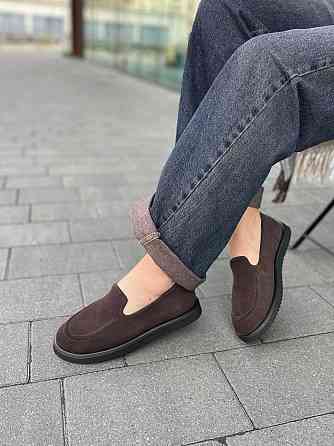 Zemira Балетки жіночі M.KRAFT T-79 коричневі (весна-осінь, замша натуральна) (5789) Коломия