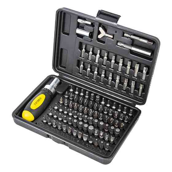 Викрутка з реверсом + біти 101шт CrV (кейс) SIGMA (4002501) Київ