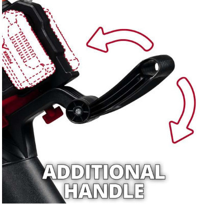 Пилосос садовий Einhell GE-LB 36/230 Li E - Solo, 36В, PXC (без АКБ та ЗП) (3433630) Вінниця - фото 7