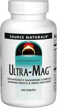 Ультра-магній Source Naturals Ultra-Mag 240 таб Київ