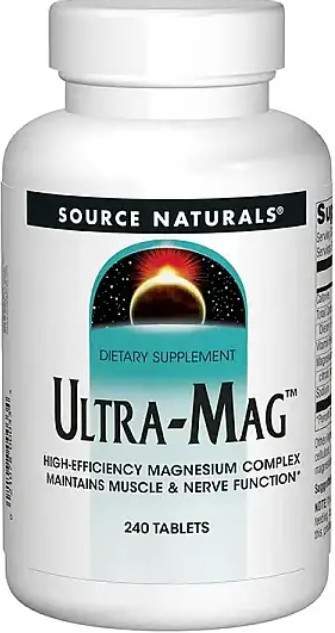 Ультра-магній Source Naturals Ultra-Mag 240 таб Київ - фото 1