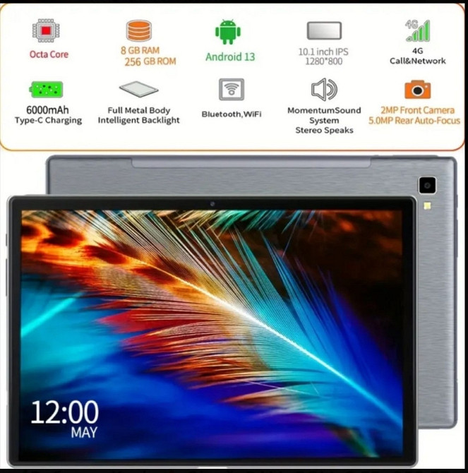 Новий планшет 10 дюймів 8/256/4g Харків - фото 4