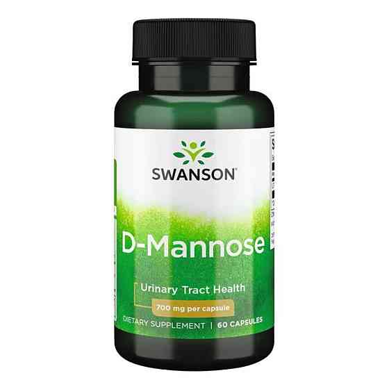 Д манноза Swanson D-Mannose 700mg 60 капс Киев