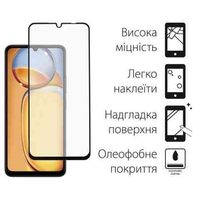 Чехол для мобильного телефона Dengos Kit for Xiaomi Redmi 13C case + glass (Mint) (DG-KM-63) Винница