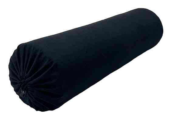 Валик для масажного столу EasyFit 60 см чорний (з чохлом) Коломия