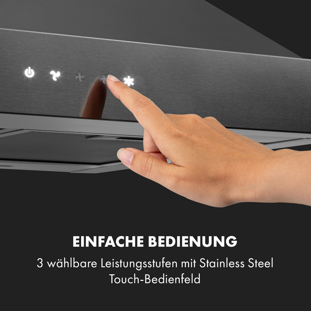 Вытяжка Isabella 600 м3/ч 3 уровня мощности черный (Германия, читать описание) Ровно - изображение 4