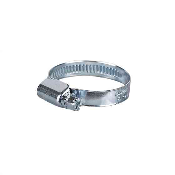 Хомут черв'ячний оцинкований 9 мм D25-40 мм 25 шт. SIGMA (2511081) Київ