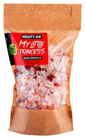Успокаивающие кристаллы для ванны с лепестками роз My little princess Beauty Jar 600 г Киев