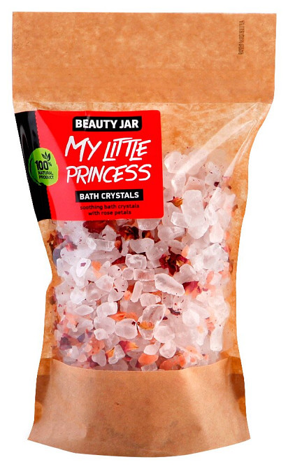 Успокаивающие кристаллы для ванны с лепестками роз My little princess Beauty Jar 600 г Киев - изображение 2