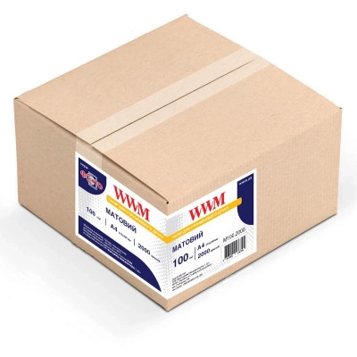 Фотобумага WWM A4 (M100.2000) Винница - изображение 1