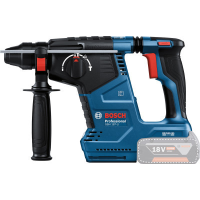 Перфоратор Bosch GBH 187-LI Professional 18 В, SDS-Plus, 2.4 Дж, 980 об/хв (без АКБ та ЗП) (0.611.923.020) Вінниця - фото 7
