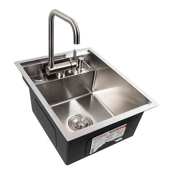 PLATINUM Кухонна мийка CM 40*50 прихована нержавійка Platinum Handmade Киев