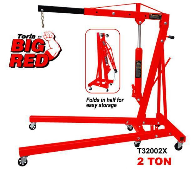 Кран гидравлический 2т складной TORIN T32002X Одесса - изображение 2
