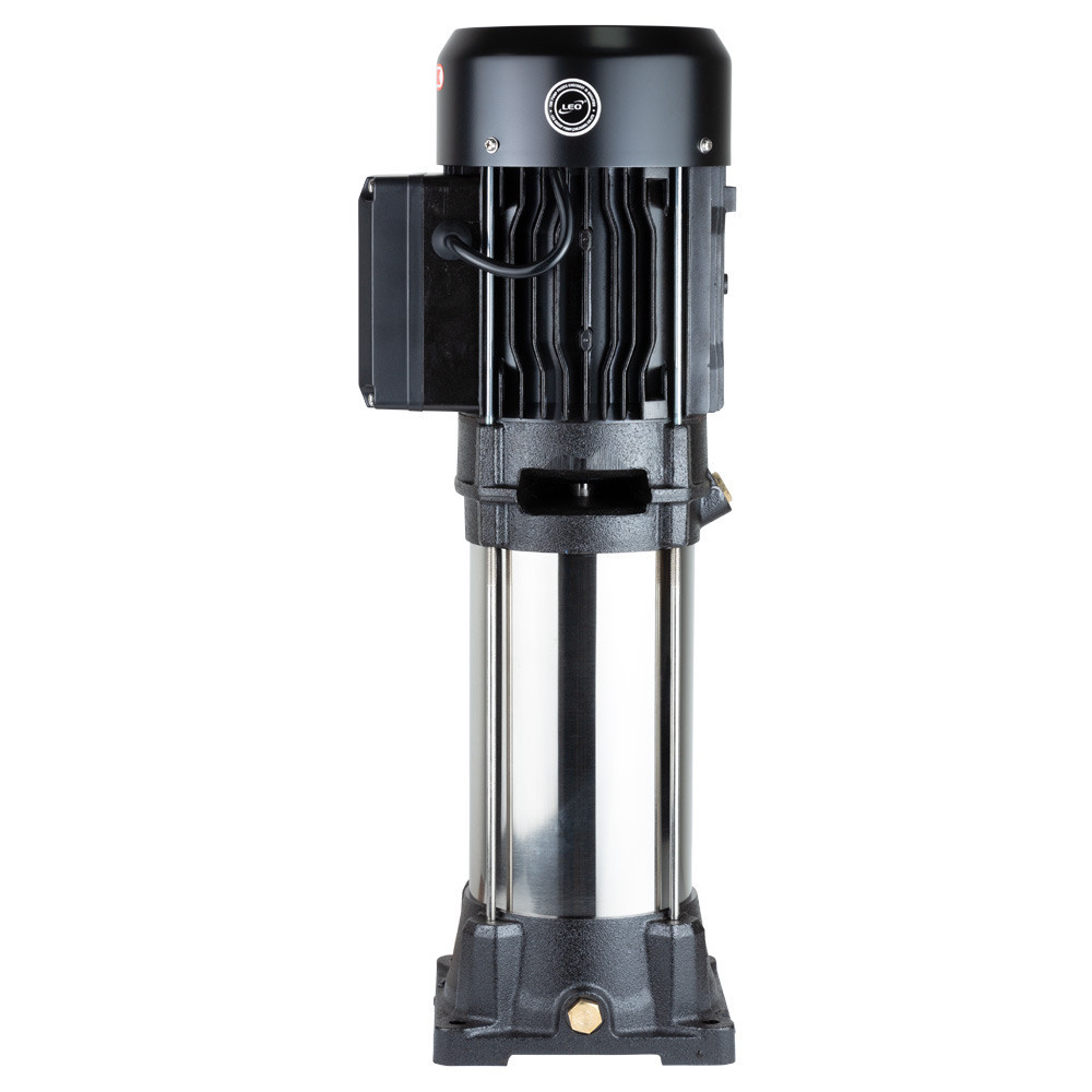 Насос центробежный многоступенчатый вертикальный 1.5кВт Hmax 94м Qmax 67л/мин LEO 3.0 EVPm2-8 (775447) Ровно - изображение 4