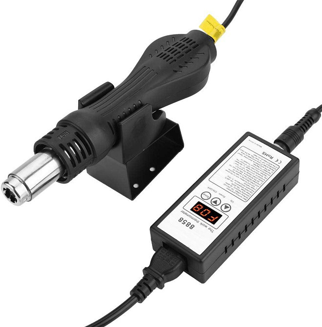 Портативний термофен Pigong 8858 з LED дисплеєм Київ - фото 6