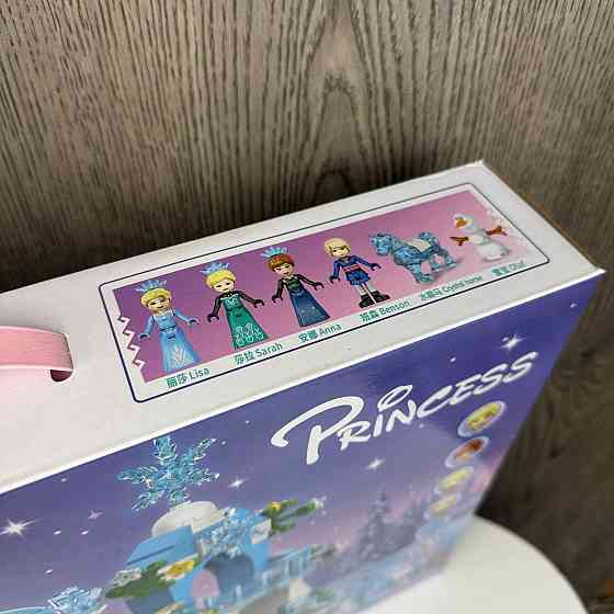 Великий дитячий конструктор Холодне Серце Принцеса Frozen Lisa 7661 крижаний замок Лего Ельза для дівчаток ( 23488 ) Харків