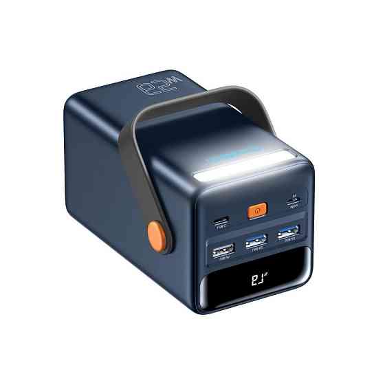 Повербанк 50000mAh Choetech B664 Deep Blue 65W PPS QC3.0 PD3.0 LED-ліхтар (43-00119) Киев