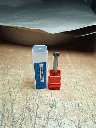 Борфреза DX сфера 8×7×6 мм — твердосплавна шарошка по металу для дриля та гравера Харків