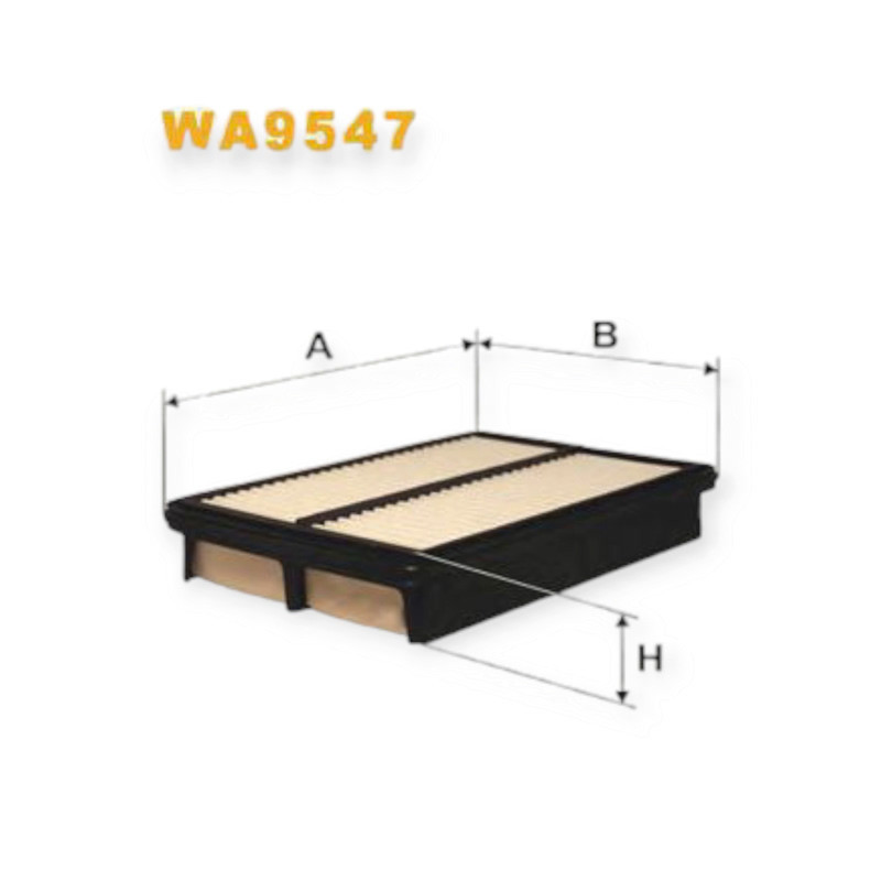 Фільтр Hyundai Tucson 2.0CRCi 04- повітряний Мукачево - фото 1