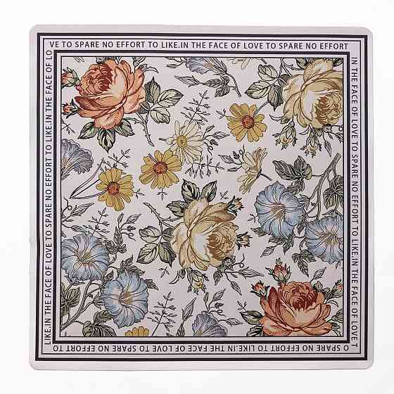 Jiamat Килимок для ванної кімнати Flowers 58*58 см діатомітовий HP-42-7 Коломия