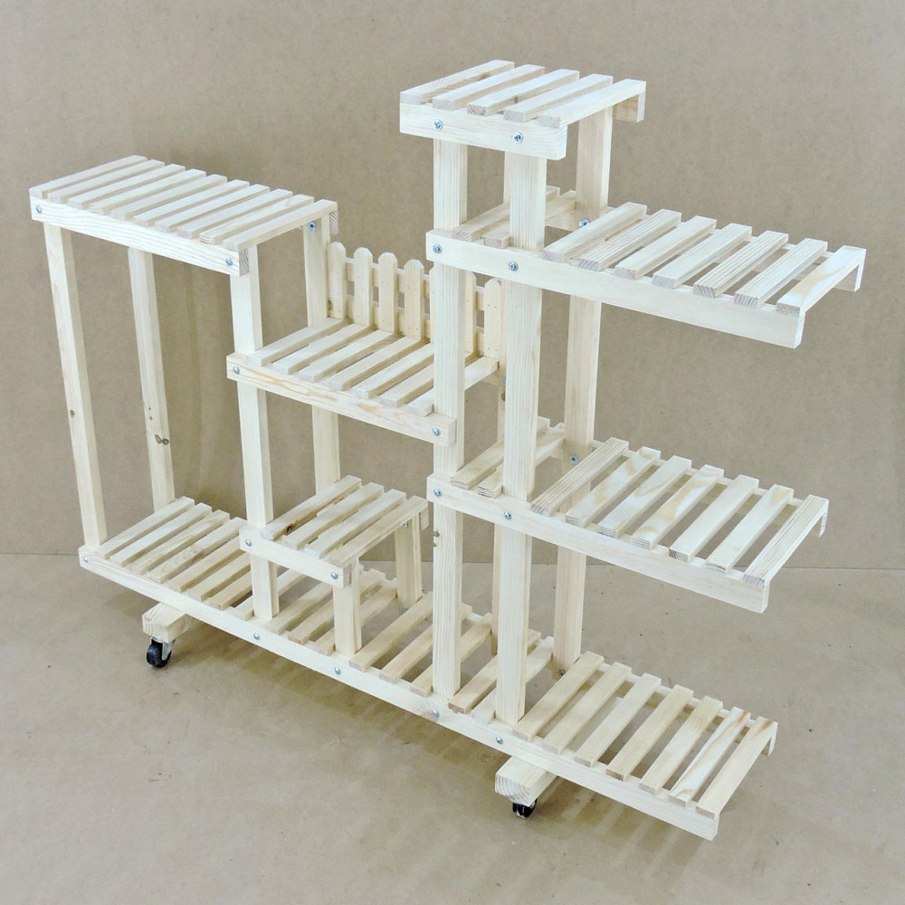 Підставка для квітів "Пікардія" на коліщатках бланже Миколаїв - фото 1