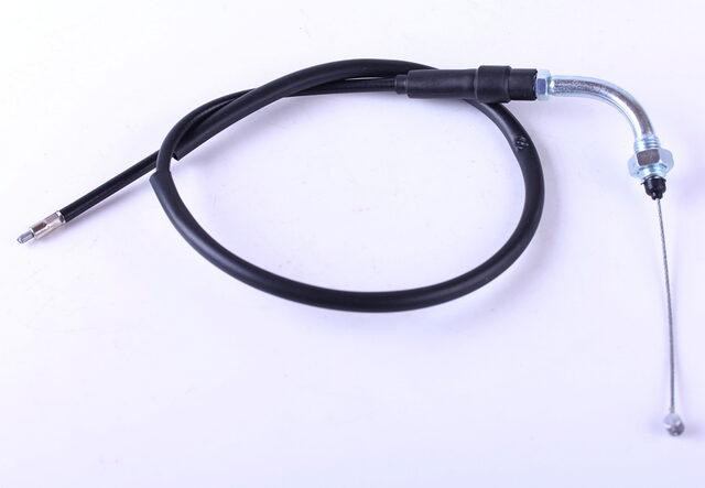 Трос газа L-730 мм (верх резьба, низ трос) - Актив Мукачево - изображение 2