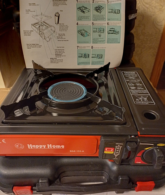 Газовая плита туристическая Happy Home(керамика) Киев - изображение 3